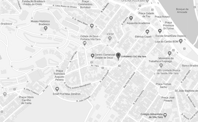 mapa e endereço do colégio coc vila yara