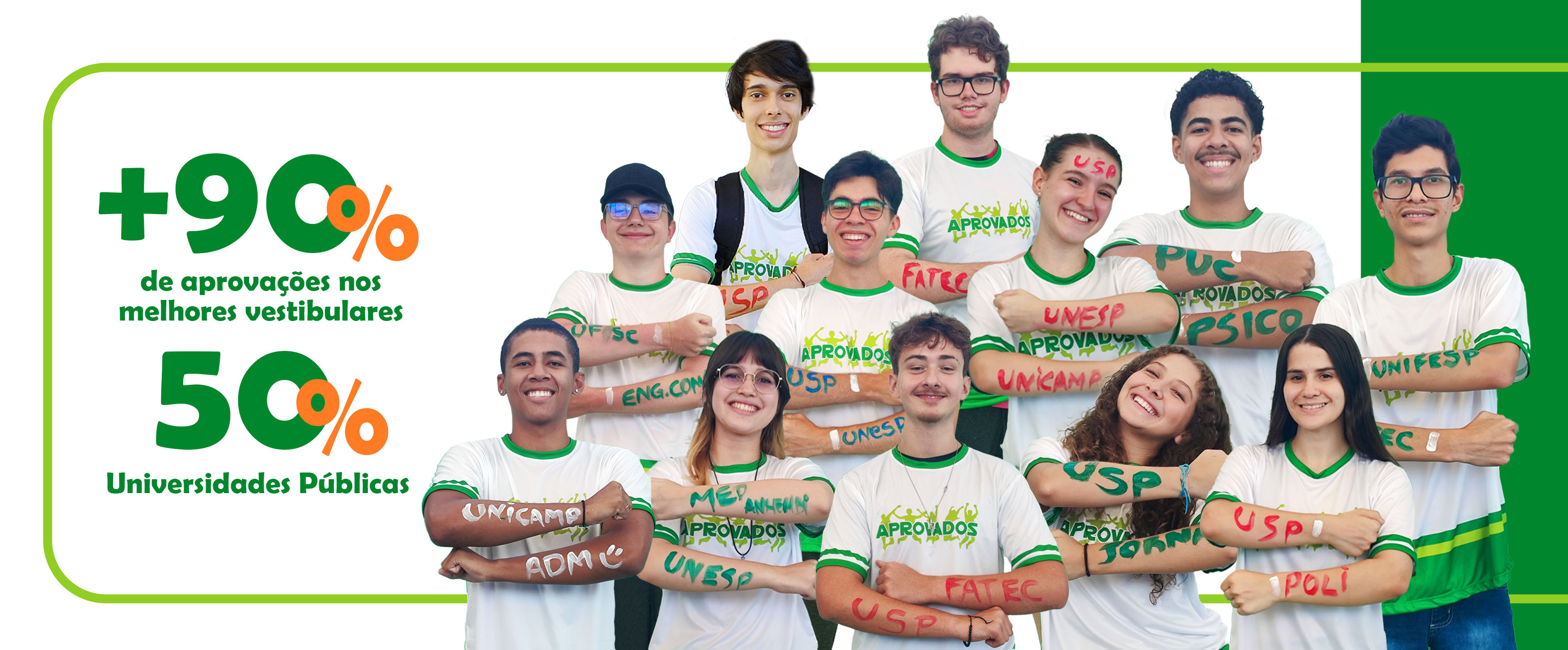 banner materiais